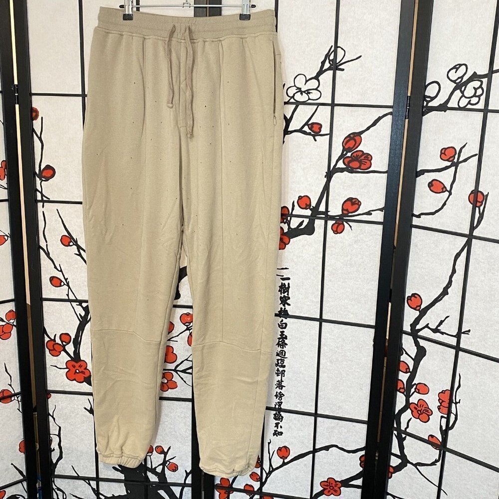 Stampd Men’s Distressed Joggers Pants Sweatpants Pocket Drawstring Comfy XL New